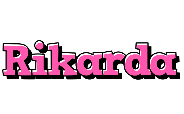 Rikarda girlish logo