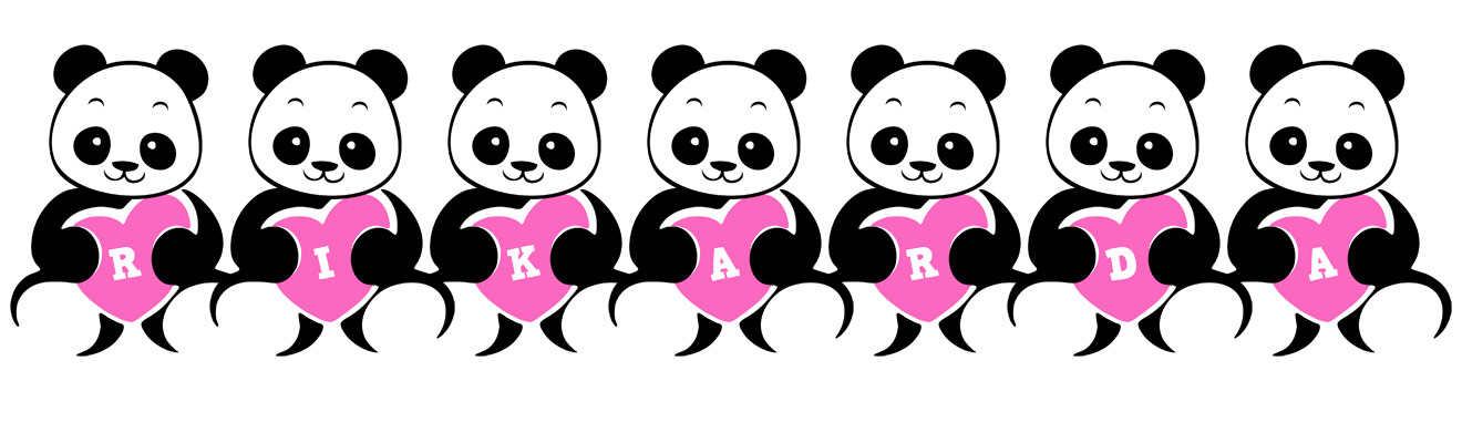 Rikarda love-panda logo