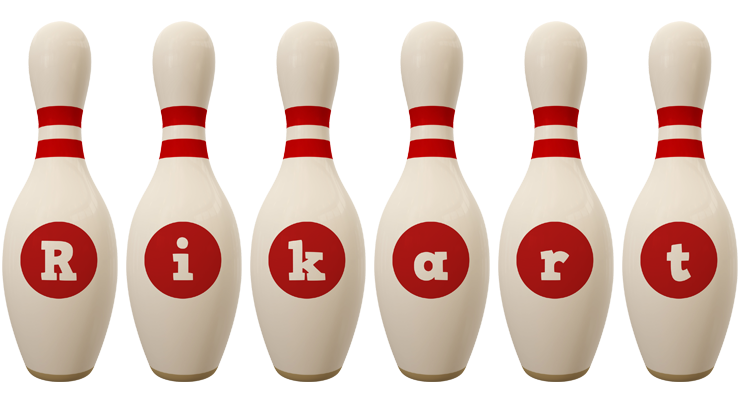Rikart bowling-pin logo