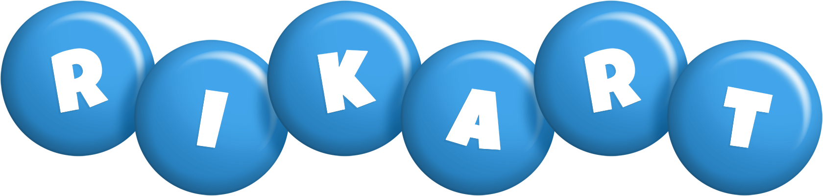Rikart candy-blue logo