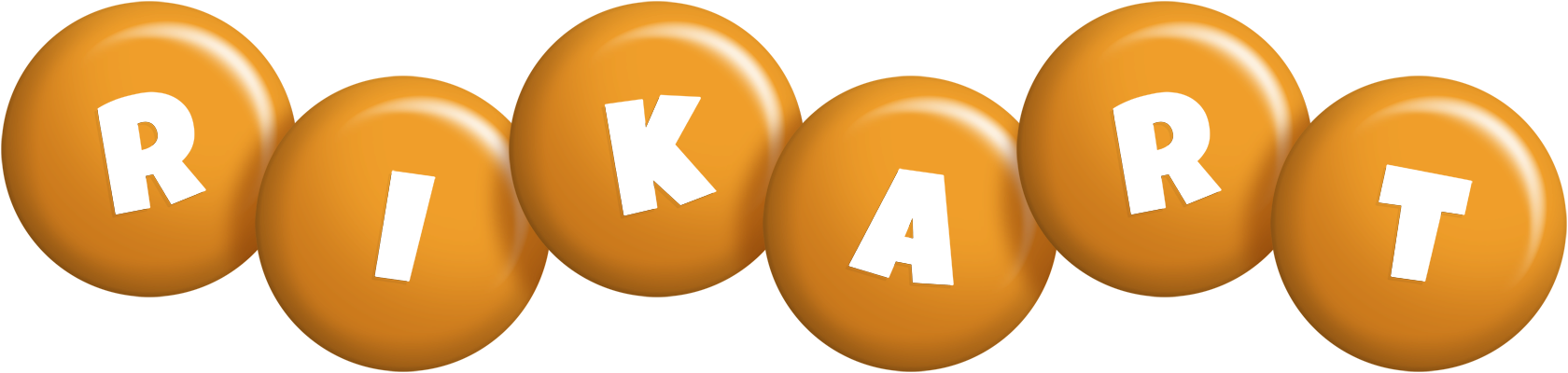 Rikart candy-orange logo