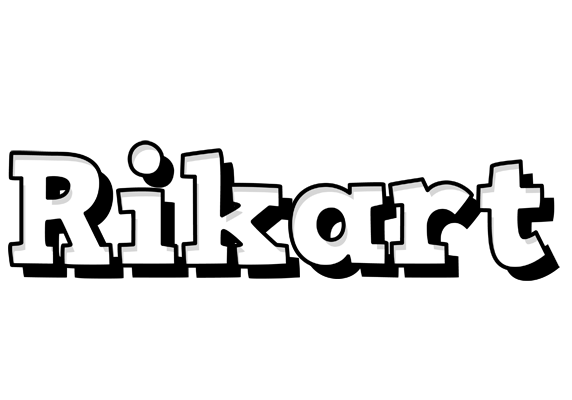 Rikart snowing logo