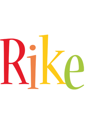 Rike birthday logo