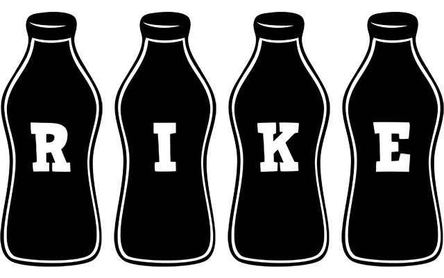 Rike bottle logo