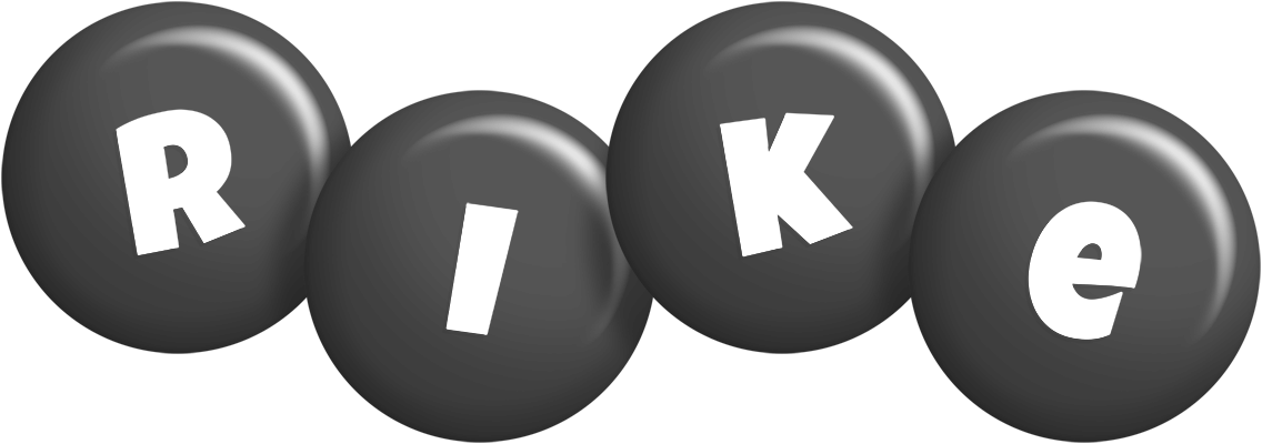 Rike candy-black logo