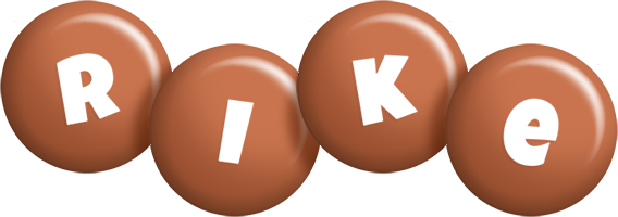 Rike candy-brown logo