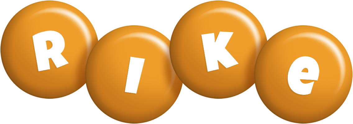 Rike candy-orange logo