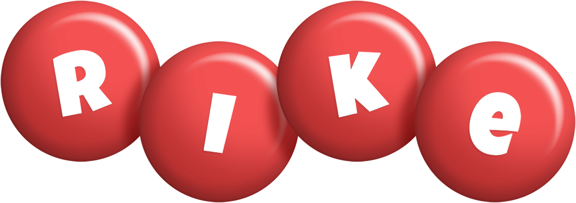 Rike candy-red logo