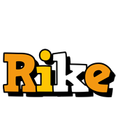 Rike cartoon logo