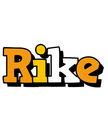 Rike cartoon logo