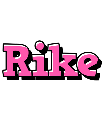 Rike girlish logo