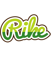 Rike golfing logo