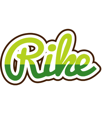 Rike golfing logo
