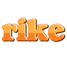 Rike orange logo