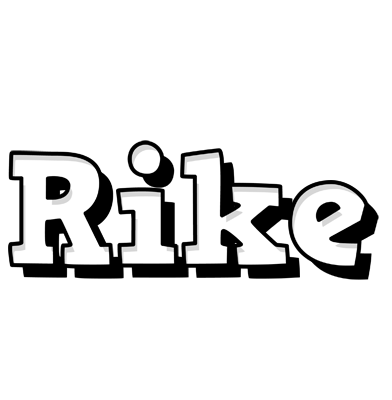 Rike snowing logo