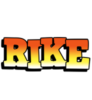 Rike sunset logo