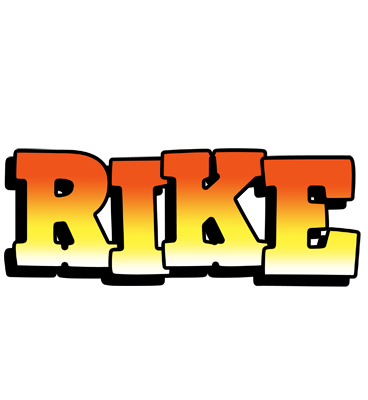 Rike sunset logo