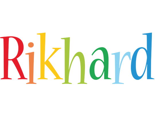 Rikhard birthday logo