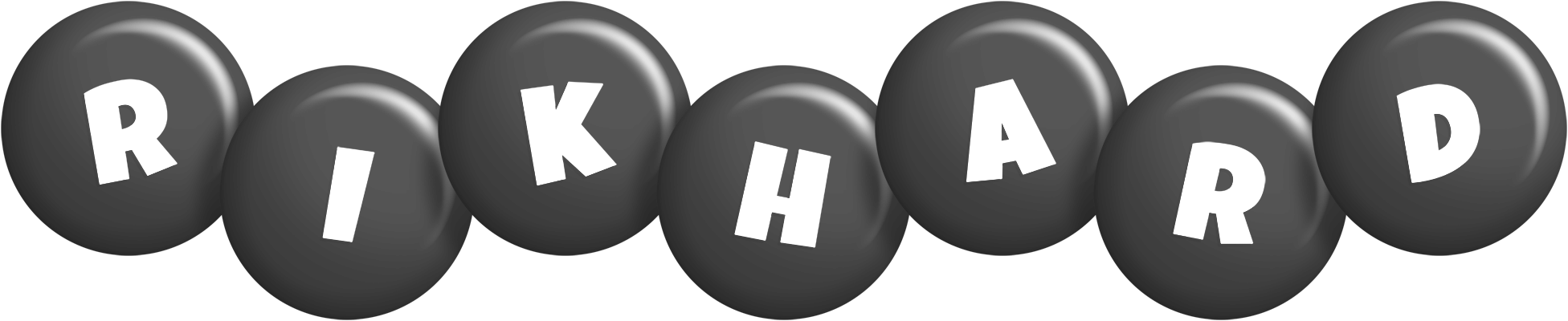 Rikhard candy-black logo