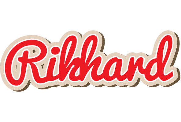 Rikhard chocolate logo
