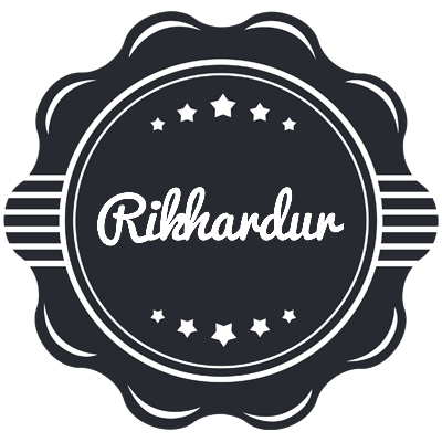 Rikhardur badge logo