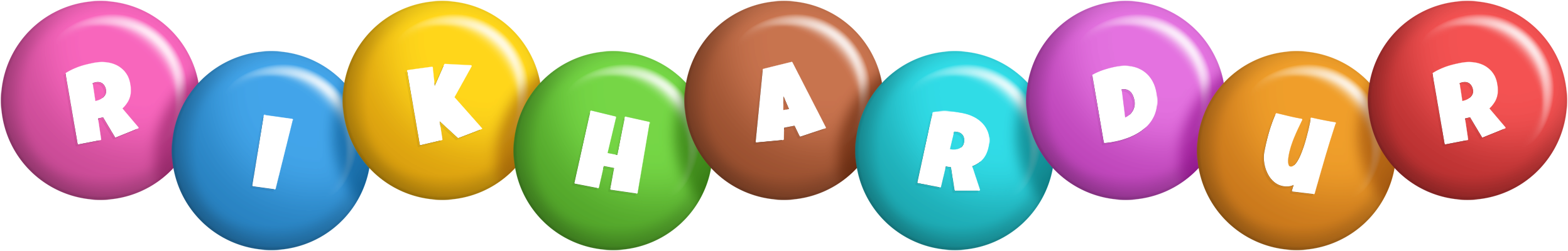 Rikhardur candy logo