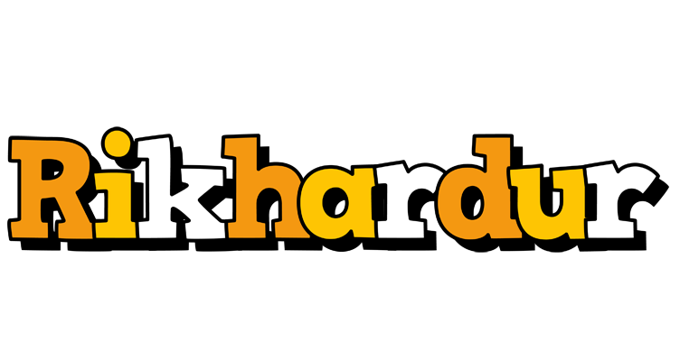 Rikhardur cartoon logo