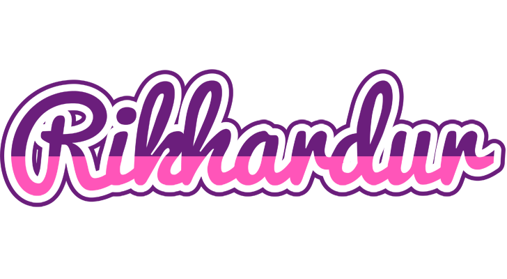 Rikhardur cheerful logo