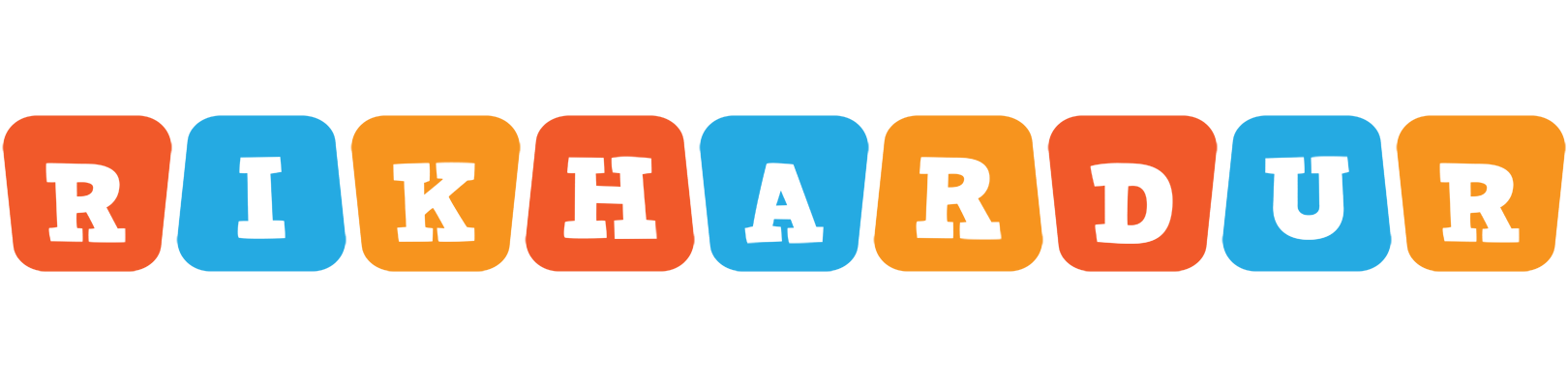 Rikhardur comics logo
