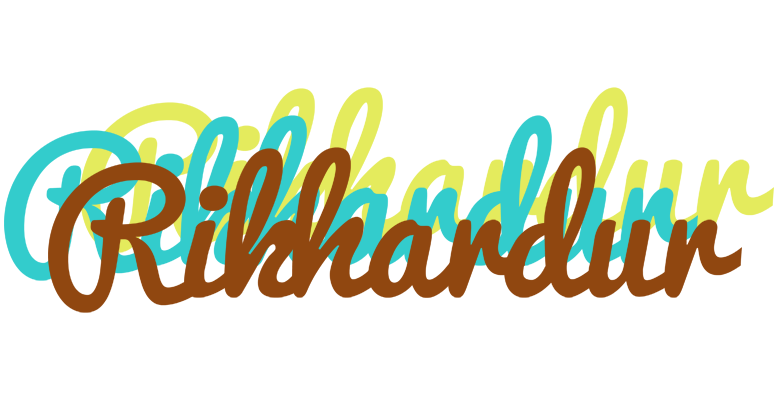 Rikhardur cupcake logo