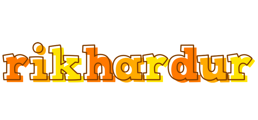 Rikhardur desert logo