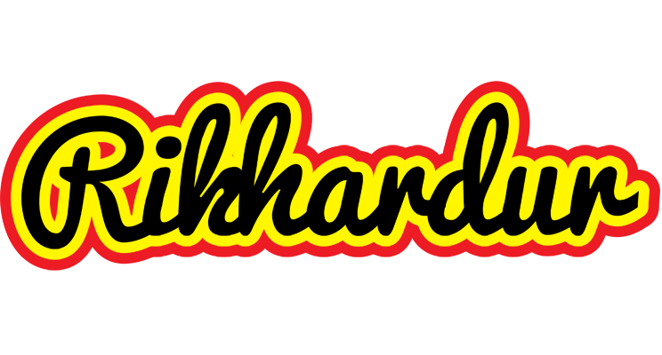 Rikhardur flaming logo