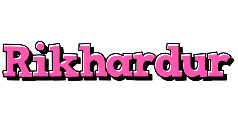 Rikhardur girlish logo