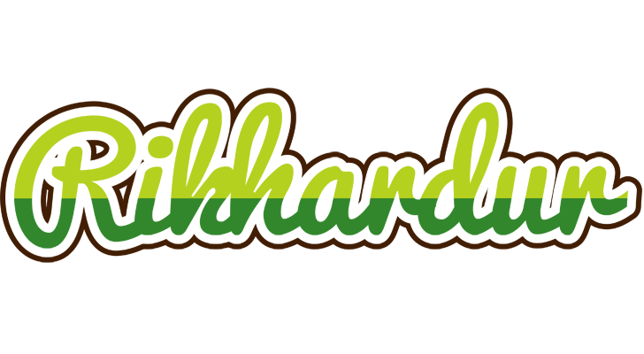 Rikhardur golfing logo