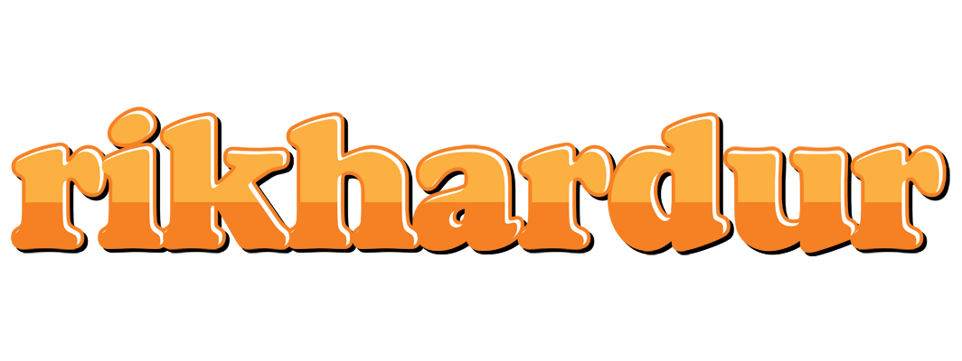Rikhardur orange logo