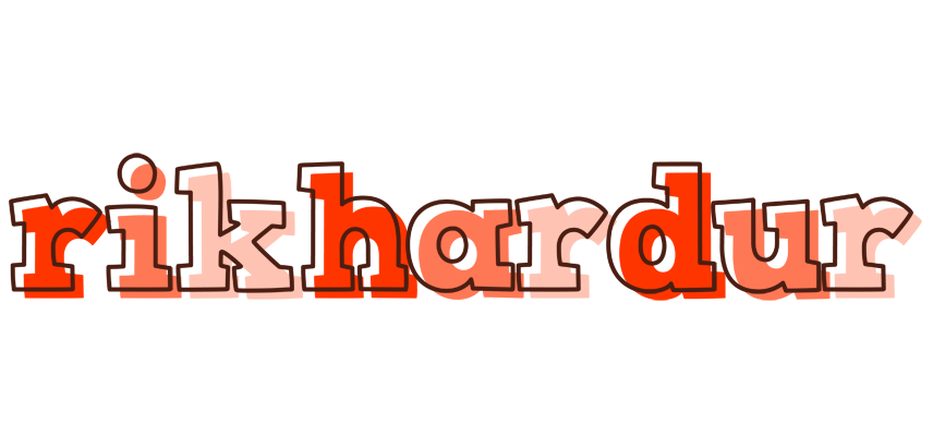 Rikhardur paint logo