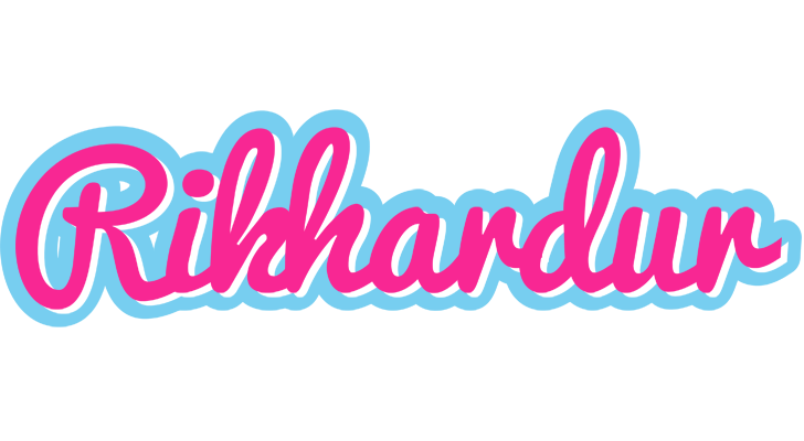 Rikhardur popstar logo
