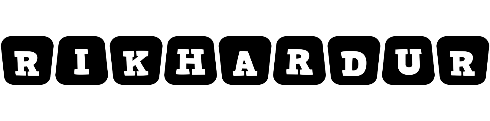 Rikhardur racing logo