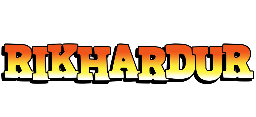 Rikhardur sunset logo