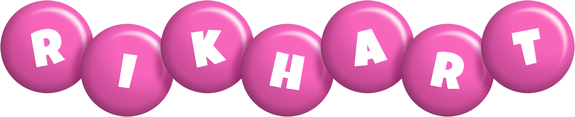 Rikhart candy-pink logo