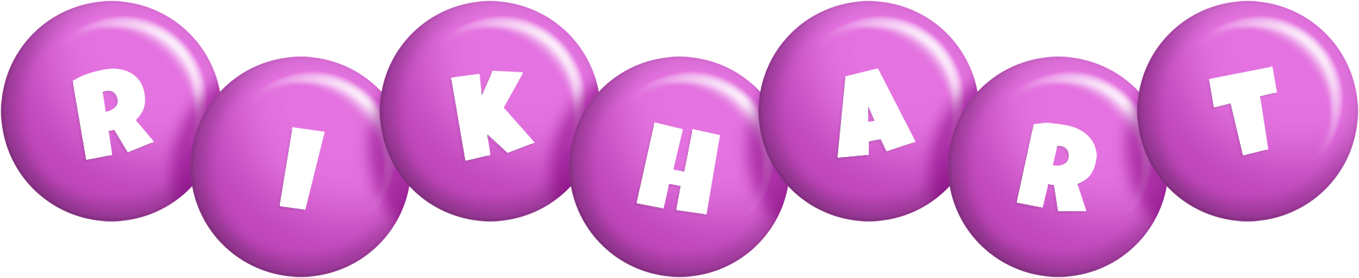 Rikhart candy-purple logo