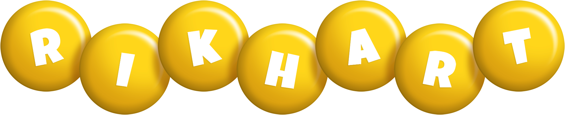 Rikhart candy-yellow logo