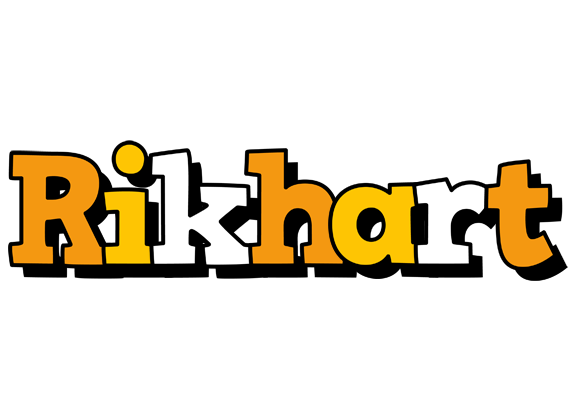 Rikhart cartoon logo