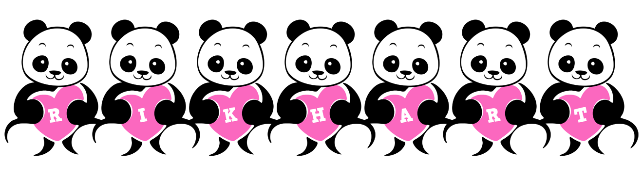 Rikhart love-panda logo