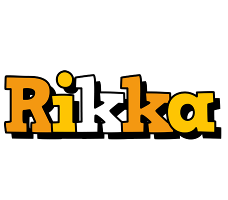 Rikka cartoon logo