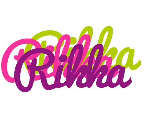 Rikka flowers logo