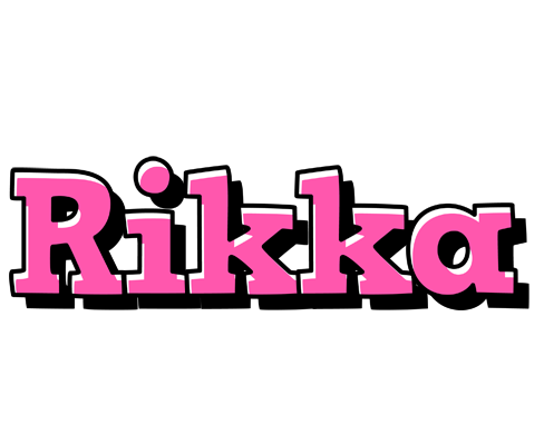 Rikka girlish logo