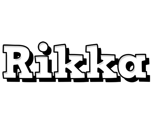 Rikka snowing logo