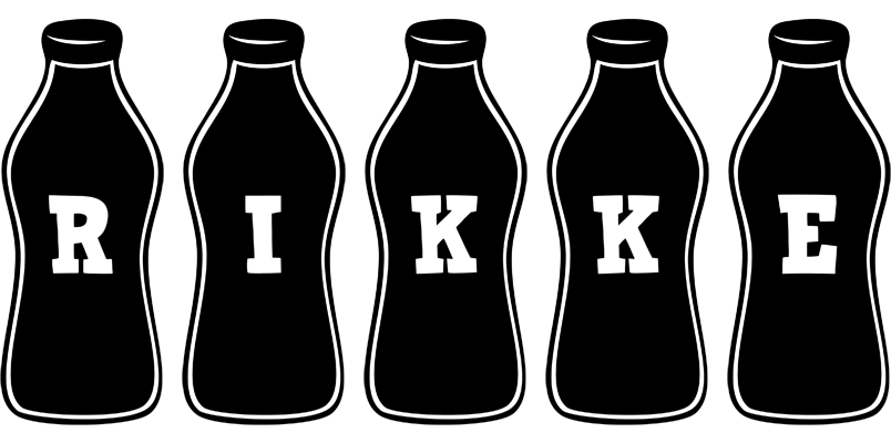 Rikke bottle logo