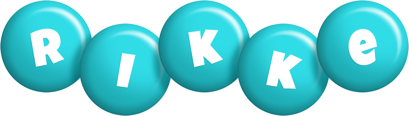 Rikke candy-azur logo